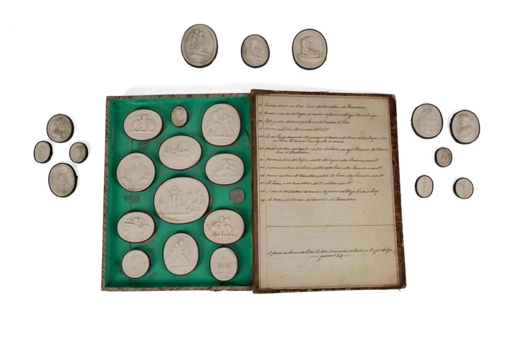 Gemme in gesso - Gran Tour